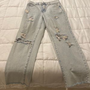 Garage Denim Women’s Jeans Boot-Cut With Rips Size 3